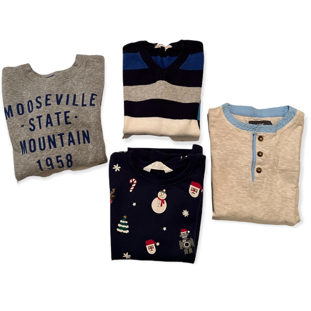 BUNDLE Boys 5 pc Tops SZ 6-8